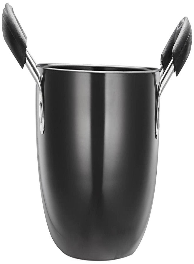 Yes Kitchen Aluminium Hard Anodised Non-Stick Deep kadai (Thick 3mm) Black Kadhai 1Liter to 5Liter (Aluminium, Non-Stick) (3 Liter) - Image 1